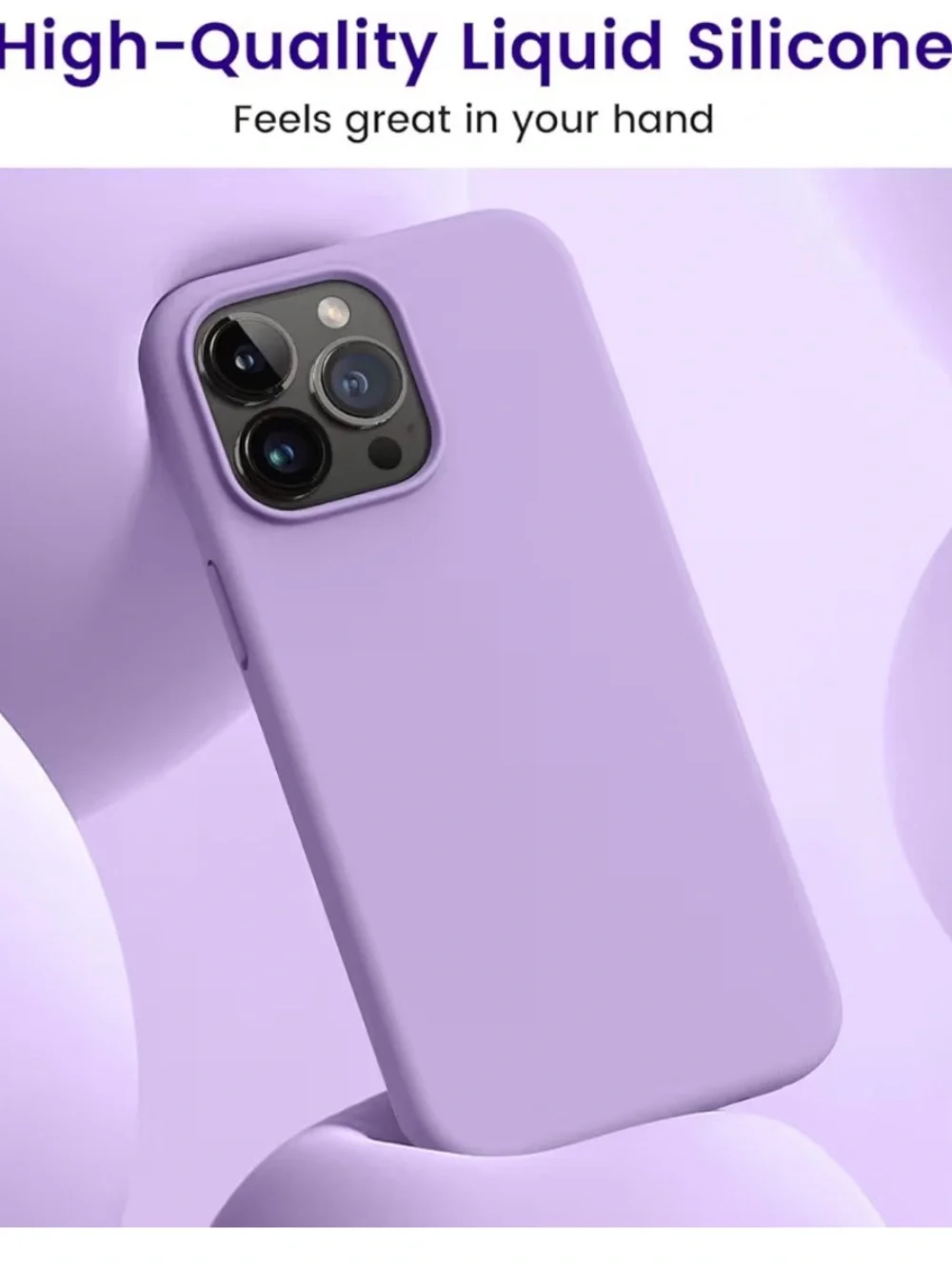 OTOFLY iPhone 15 Pro Silicone Shockproof Phone Case